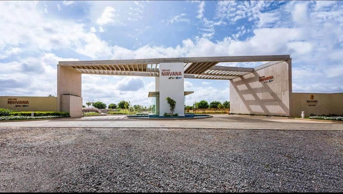 Gated community entrance Summer's At Orchid Nirvana Devanahalli